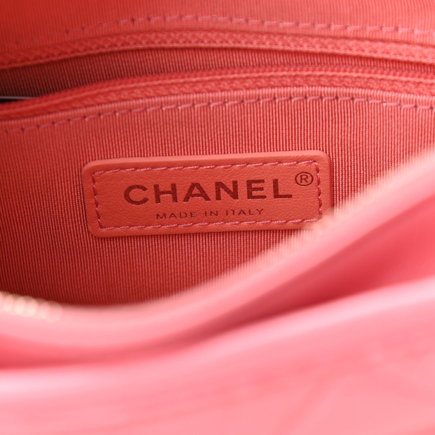 Aged Calfskin Quilted Small Gabrielle Hobo Rose