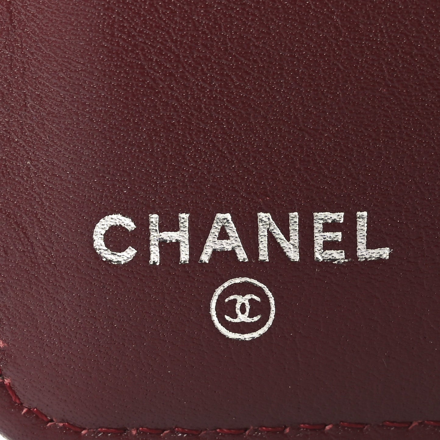 Caviar Quilted CC French Wallet Red