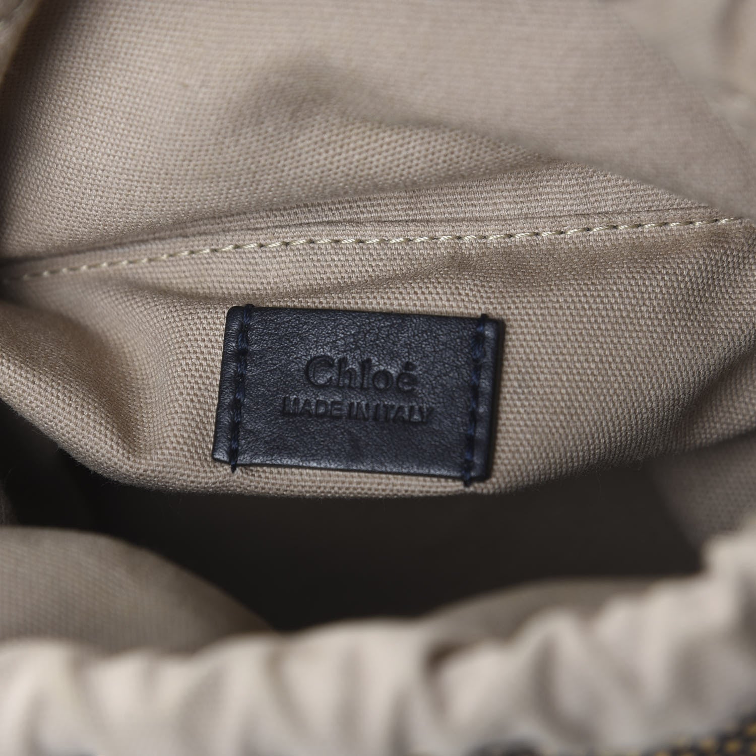 Chloe Python Embossed Calfskin Mini Roy Bucket Bag September Sun 5 of 9