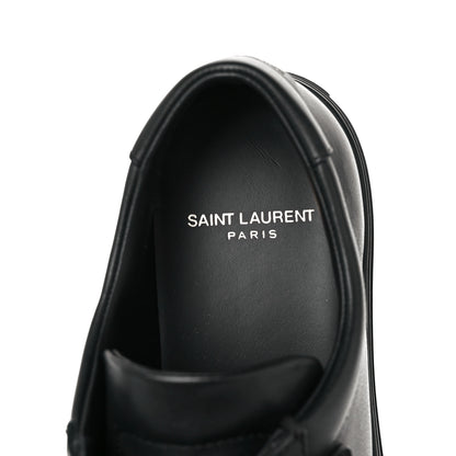 Saint Laurent Calfskin Brooklyn Sneakers 38 black 15 of 22