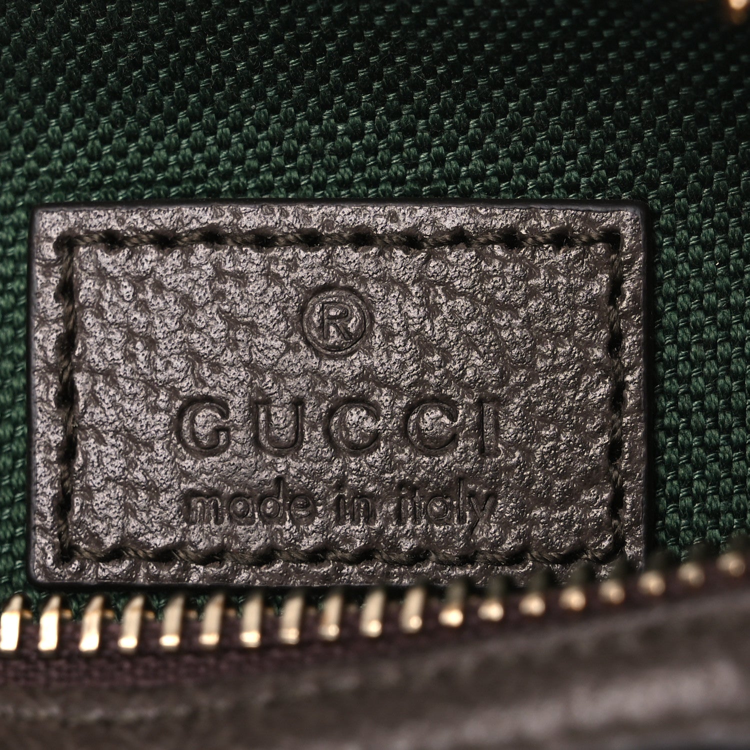 Gucci GG Supreme Monogram Web Mini Ophidia Boston Bag Beige Dark Brown Beige Dark Brown 6 of 10
