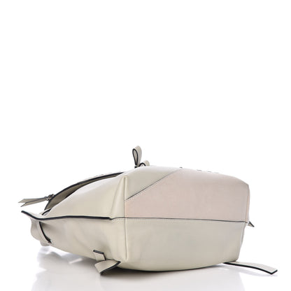 Marc Jacobs Suede Calfskin Studded Zip Flap Backpack Dove 4 of 10