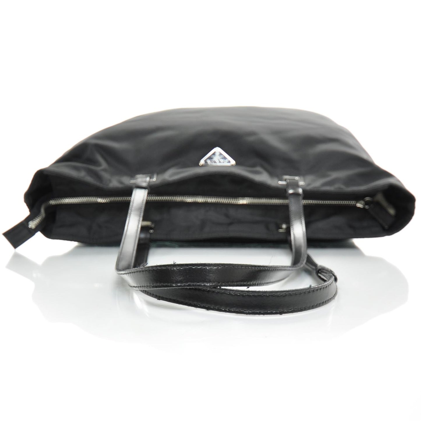 Tessuto Nylon Large Tote Nero Black