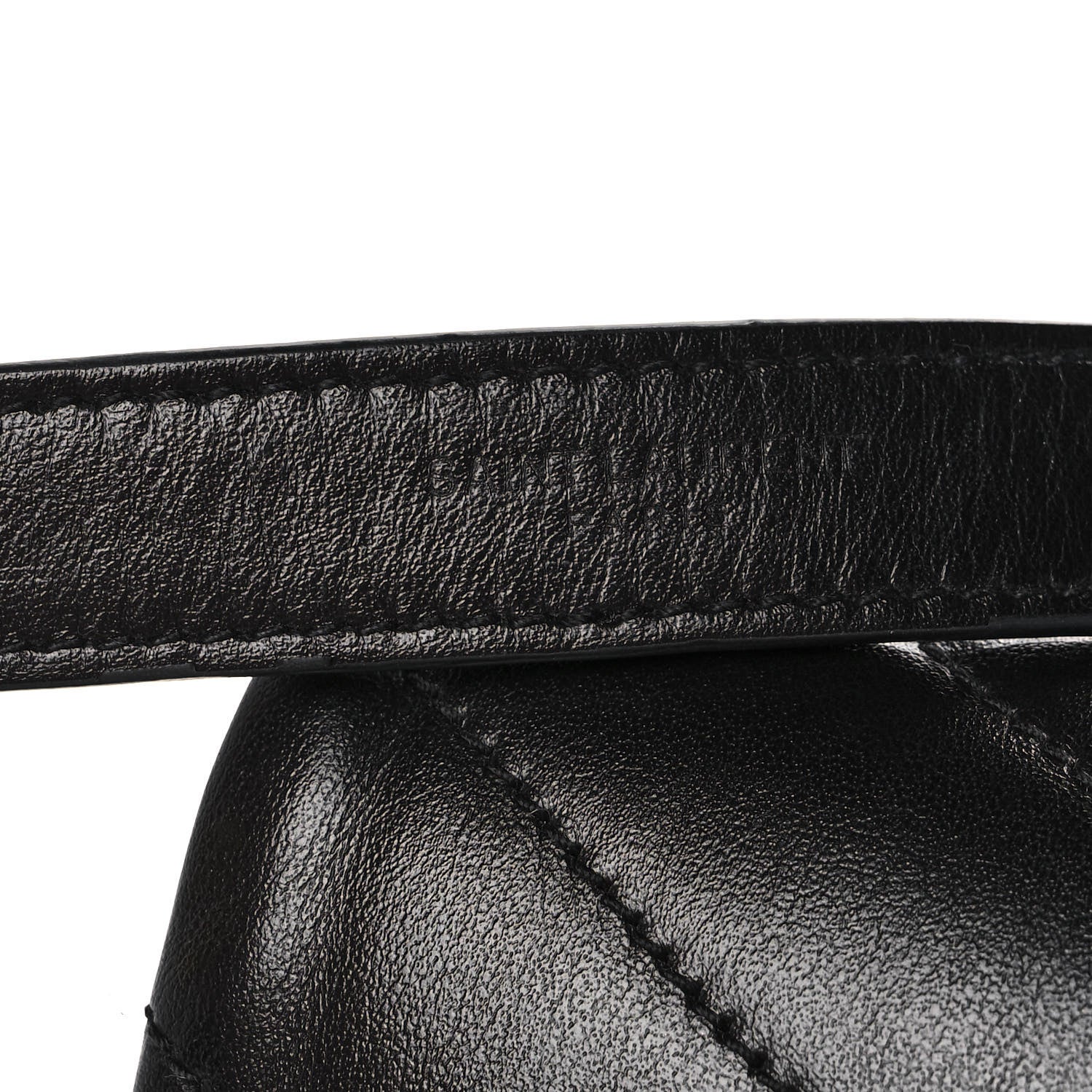 Saint Laurent Calfskin Y Quilted Monogram Medium Loulou Chain Satchel Black 12 of 14