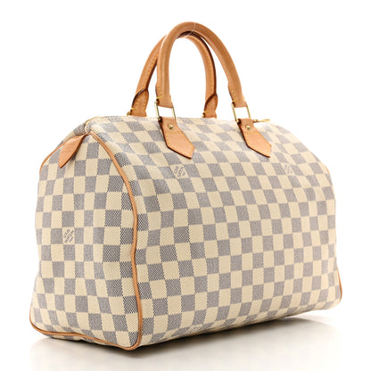Louis Vuitton Damier Azur Speedy 30 3 of 10