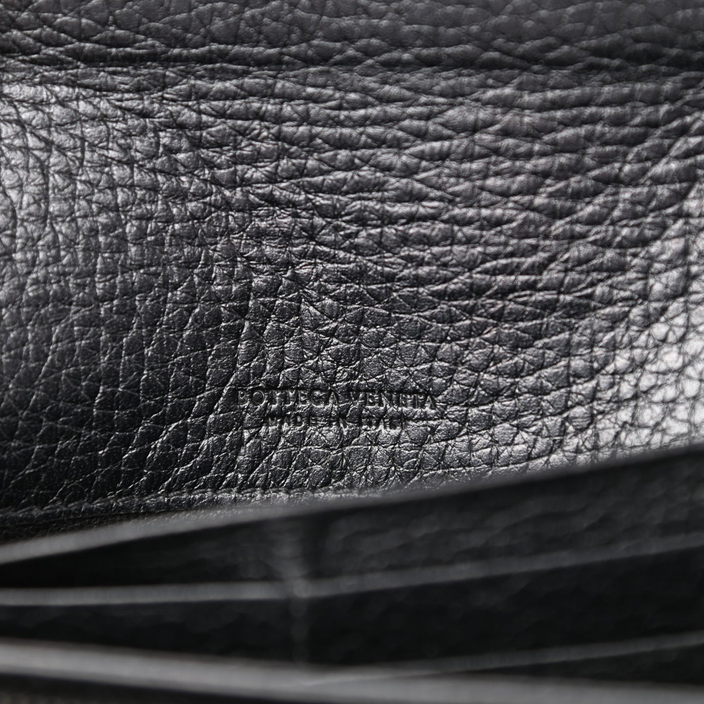 Cervo Intrecciato Continental Flap Wallet Gunmetal
