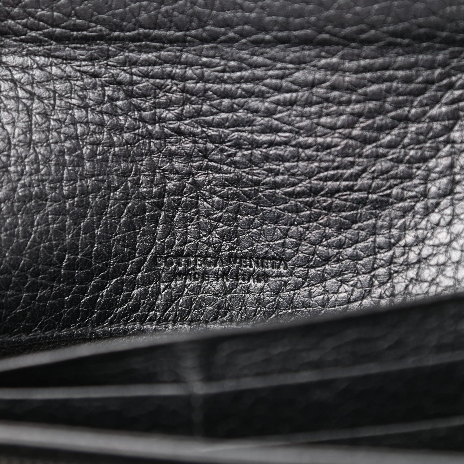 Bottega Veneta Cervo Intrecciato Continental Flap Wallet Gunmetal 5 of 8