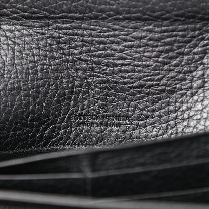 Bottega Veneta Cervo Intrecciato Continental Flap Wallet Gunmetal 5 of 8