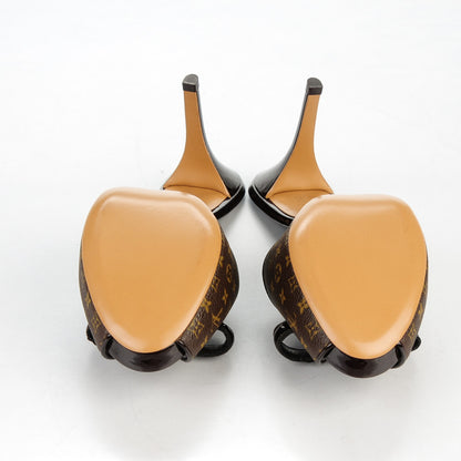 Louis Vuitton Monogram Malibu Slide Mules 39 5 of 7