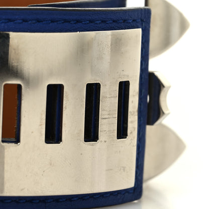 Hermes Swift Collier De Chien CDC Bracelet S Bleu Saphir 6 of 7