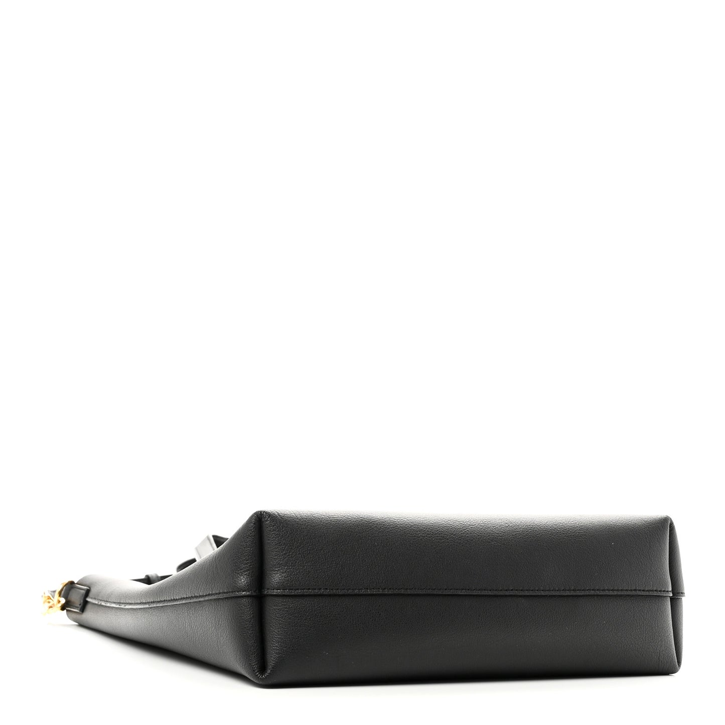 Calfskin Toy Shopping Tote Black