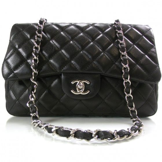 Chanel Caviar Jumbo Flap Black 1 of 12