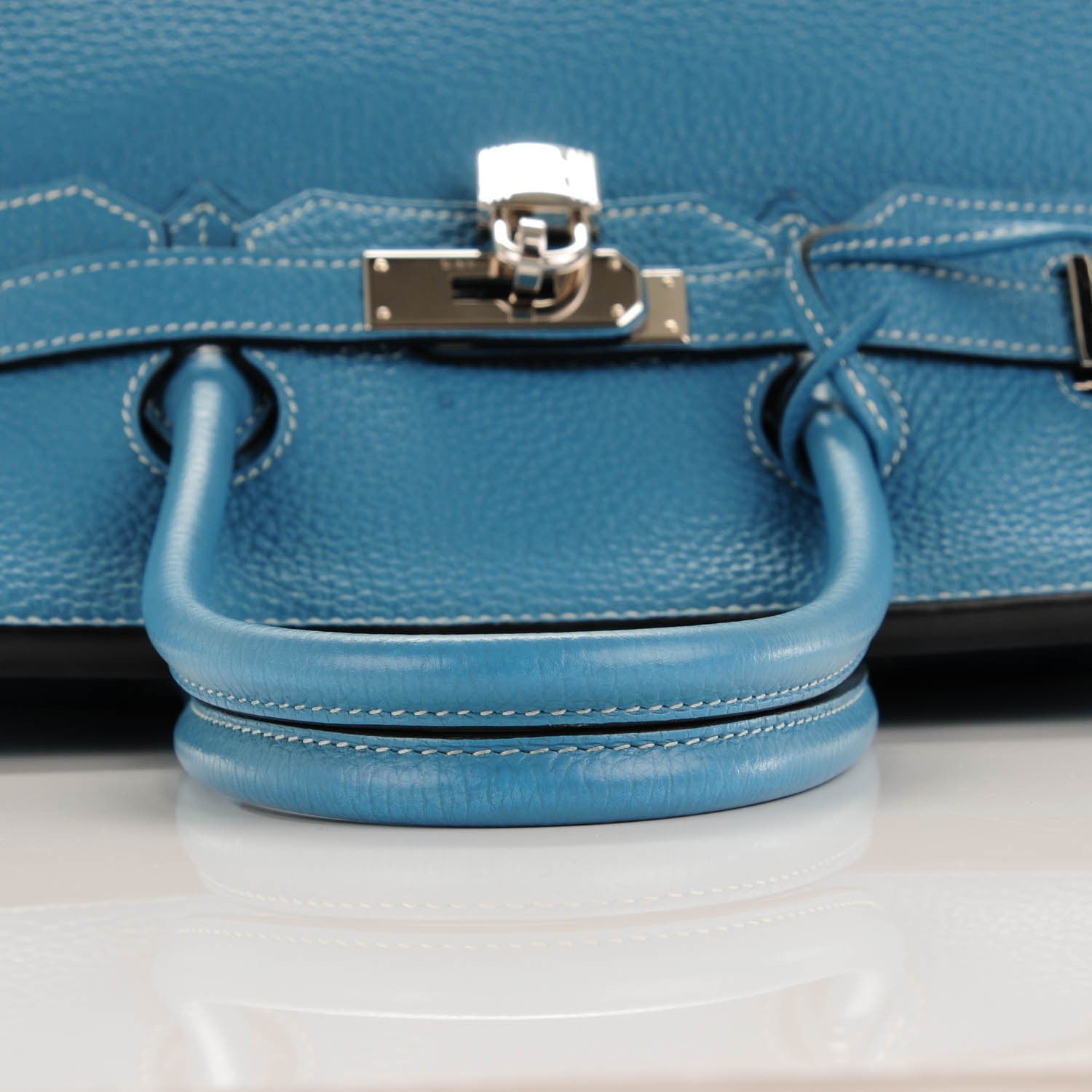 Hermes Togo Birkin 35 Blue Jean 19 of 22