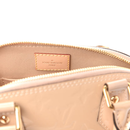 Louis Vuitton Vernis Alma BB Dune 8 of 10