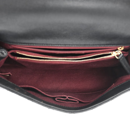 Chanel Caviar Quilted Medium Coco Handle Flap Black 5 of 10