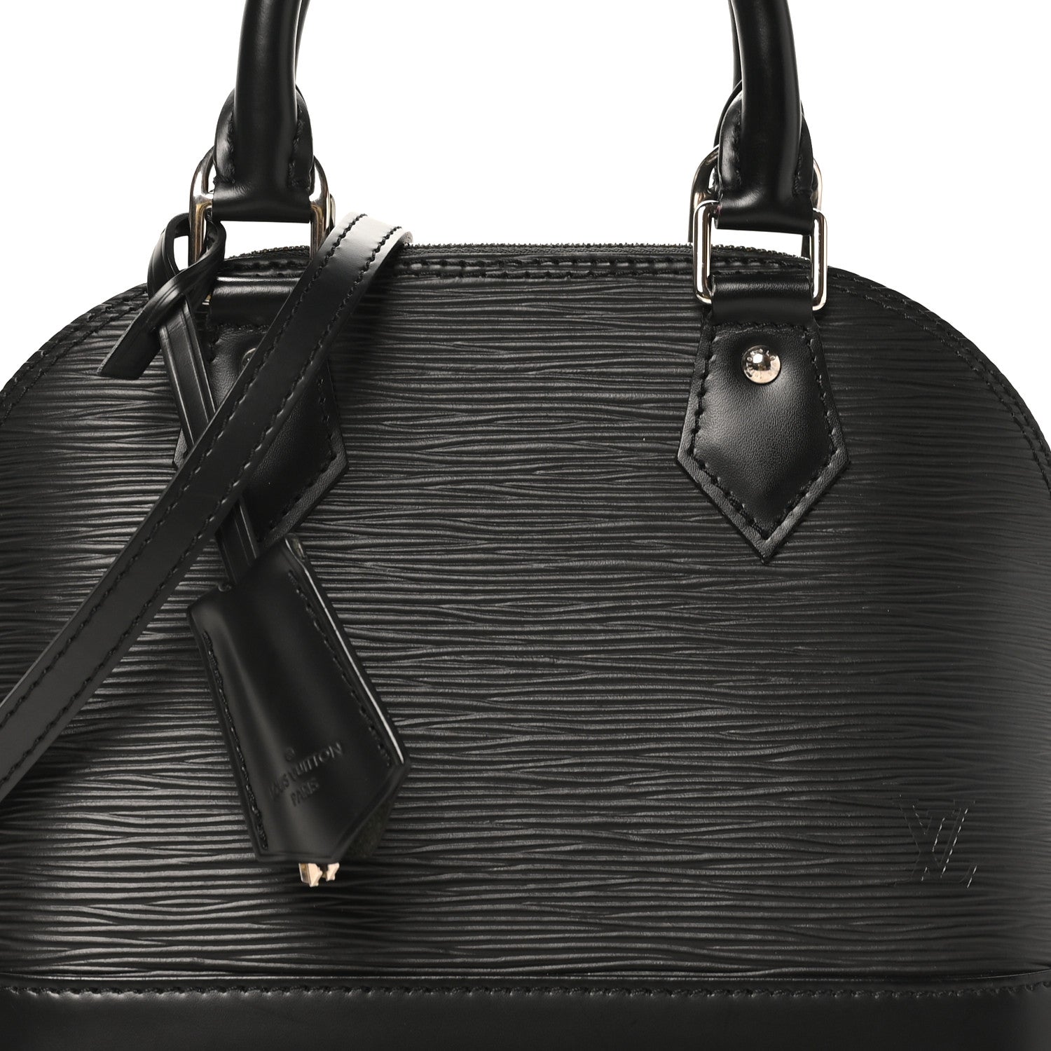 Louis Vuitton Epi Alma BB Black 7 of 9