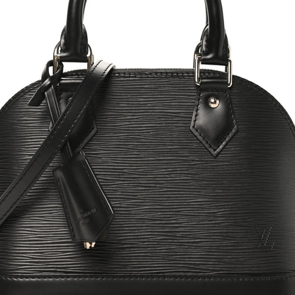 Louis Vuitton Epi Alma BB Black 7 of 9