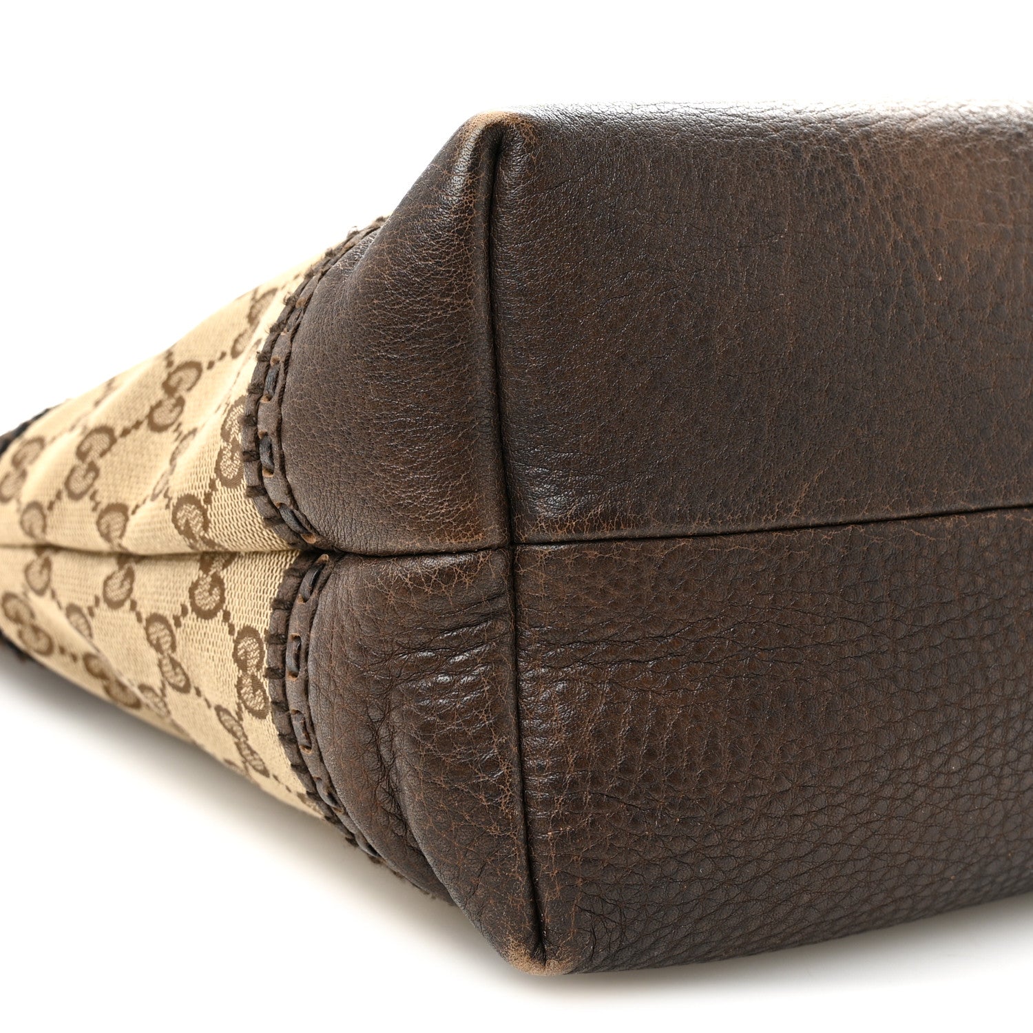 Gucci Monogram Medium Laidback Crafty Tote  Dark Brown 9 of 10