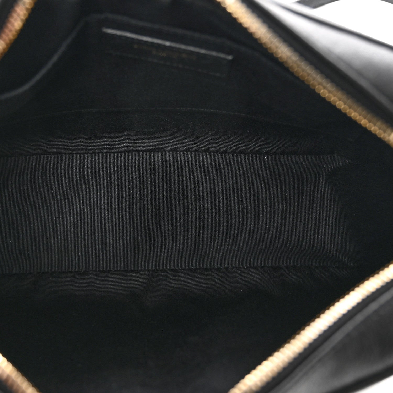 Saint Laurent Grained Lambskin Monogram Lou Camera Bag Black 6 of 9