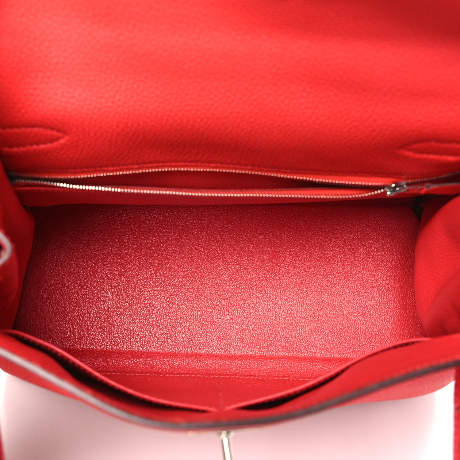 Hermes Togo Kelly Retourne 28 Rouge Pivoine 5 of 10