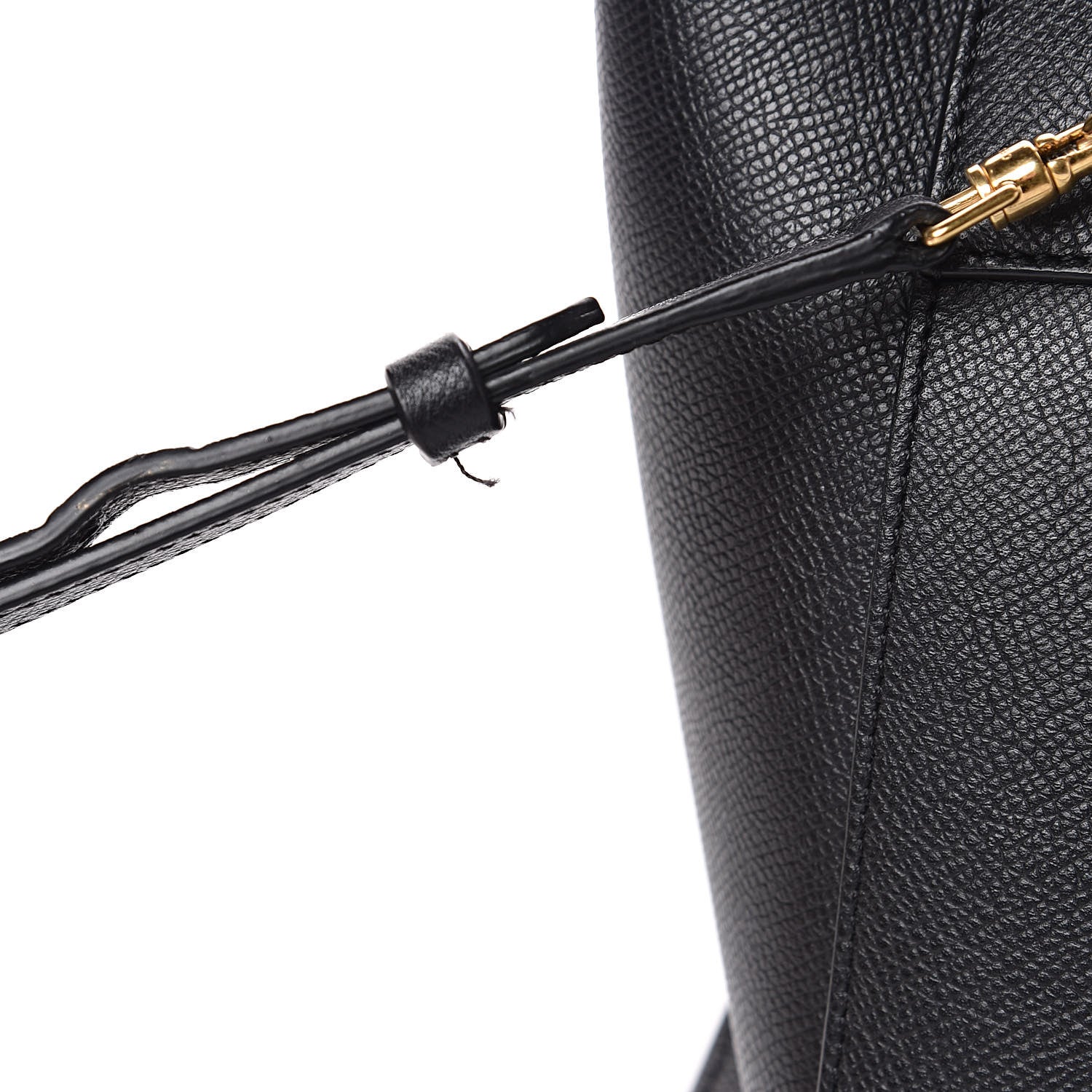 Celine Grained Calfskin Nano Belt Bag Black 7 of 9
