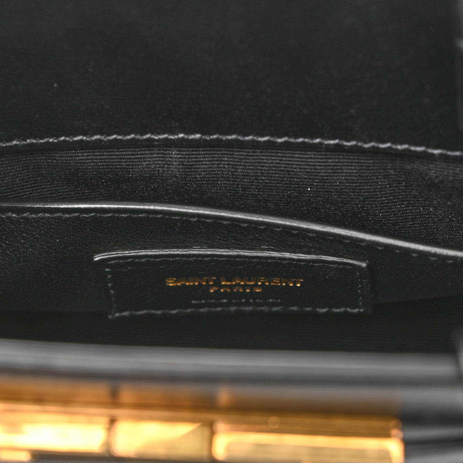 Saint Laurent Smooth Calfskin Manhattan Nano Shopper Tote Black 6 of 10