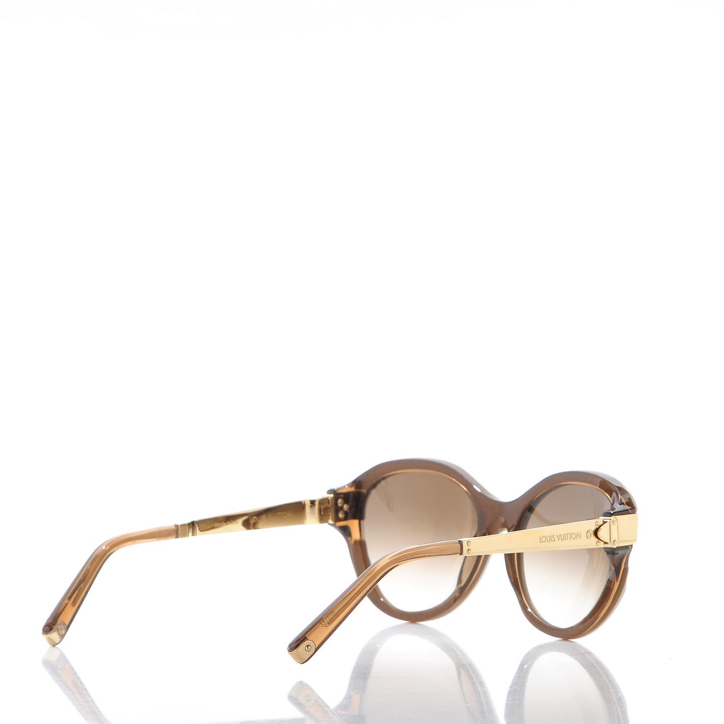 Petit Soupcon Cat Eye Sunglasses Z0487W Brown