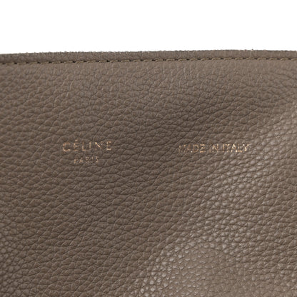 Celine Soft Grained Calfskin Small Belt Cabas Phantom Taupe 6 of 14