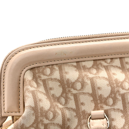 Christian Dior Monogram Trotter Romantique Zipped Tote Beige 15 of 16