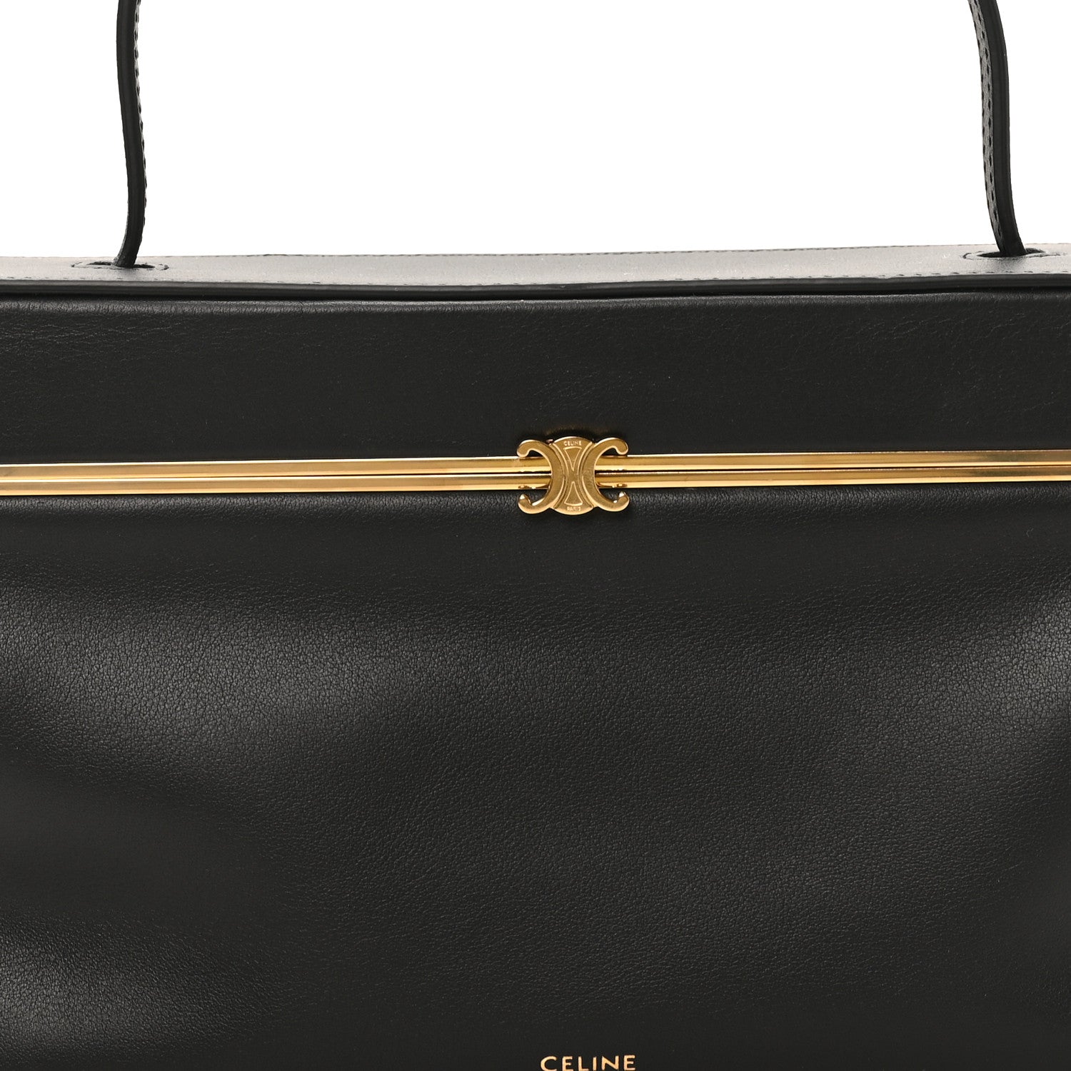 Celine Supple Calfskin Rectangle Bag Black 7 of 9