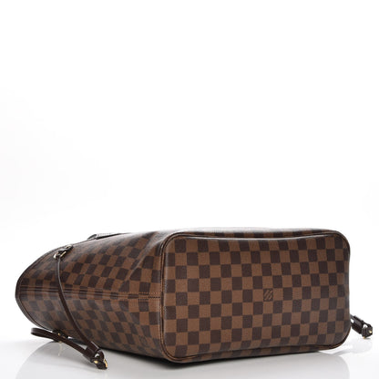 Louis Vuitton Damier Ebene Neo Neverfull MM Rose Ballerine 4 of 8