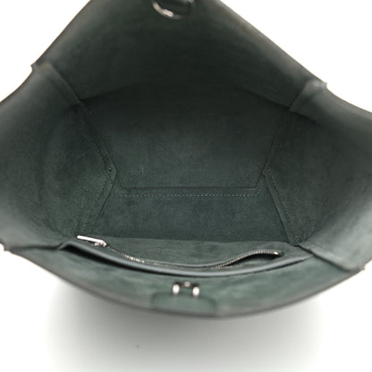 Celine Soft Grained Calfskin Small Sangle Bucket Bag Green 5 of 8