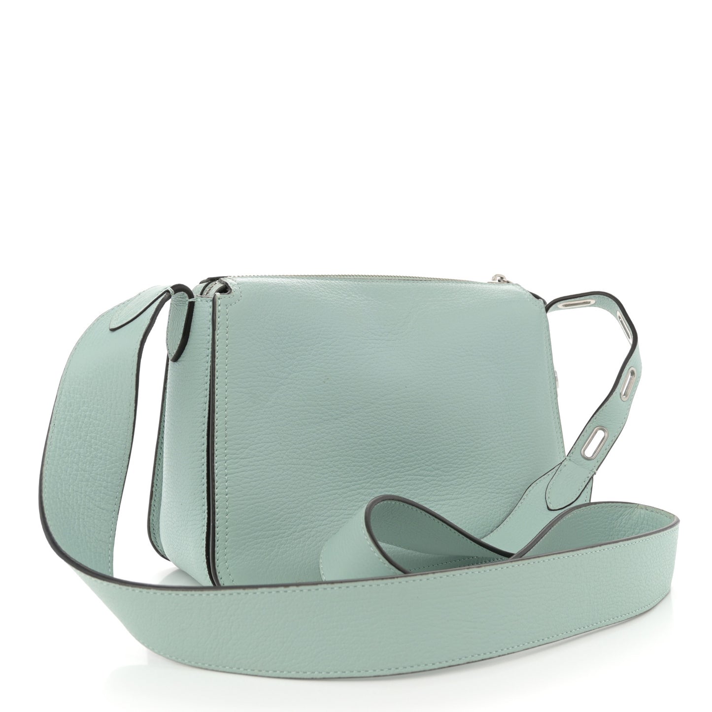 Small Classic Grain Billie Crossbody Bag Acrylic Green