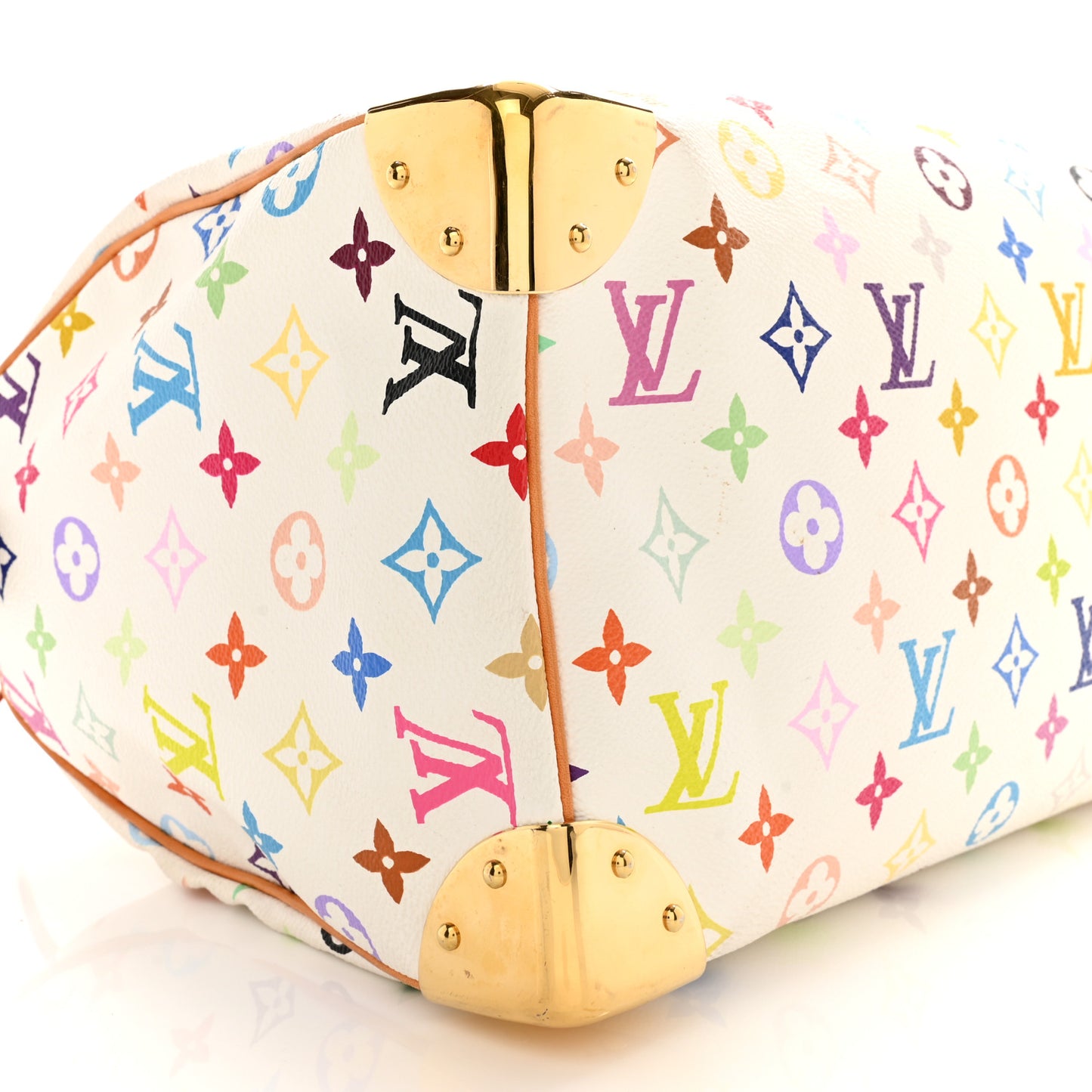 Monogram Multicolor Speedy 30 White