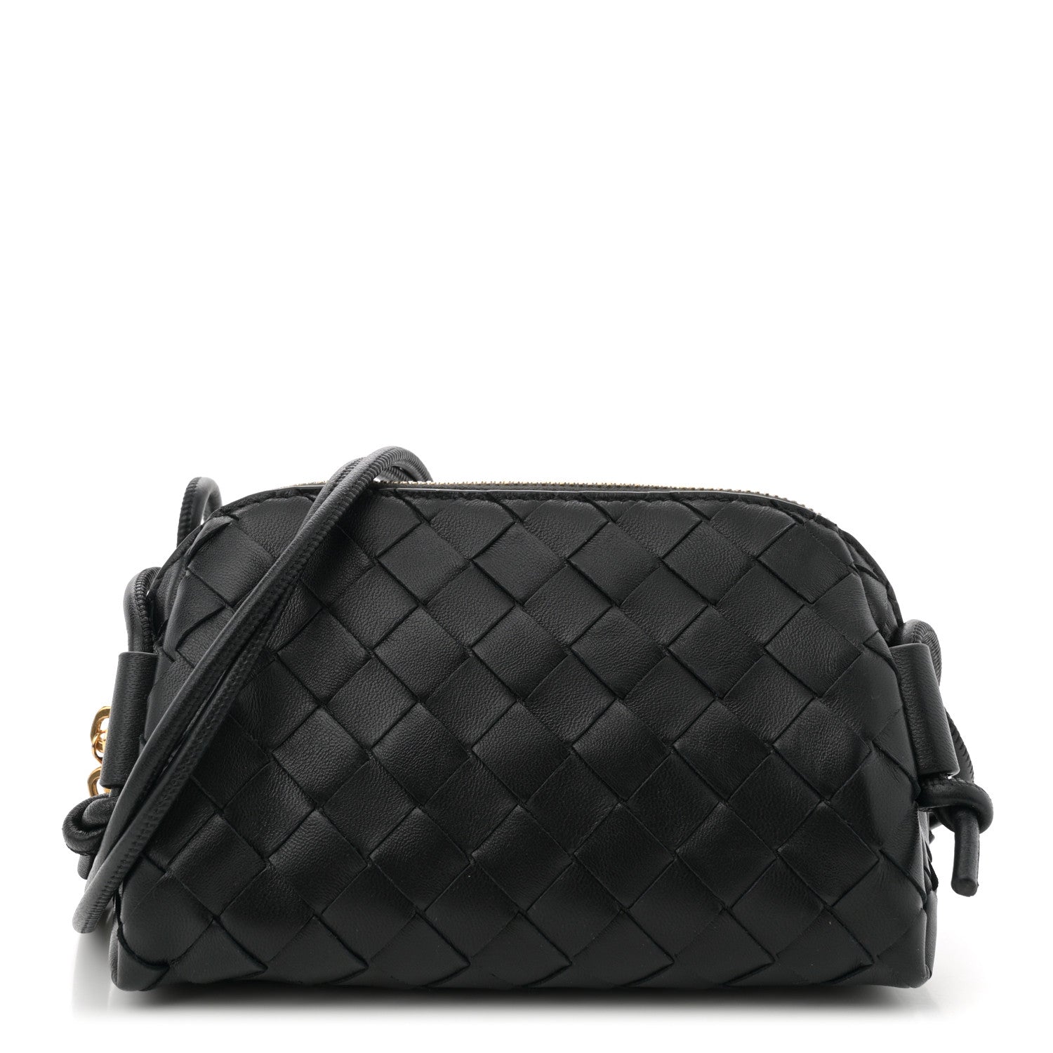 Bottega Veneta Nappa Intrecciato Concert Pouch Black 1 of 10