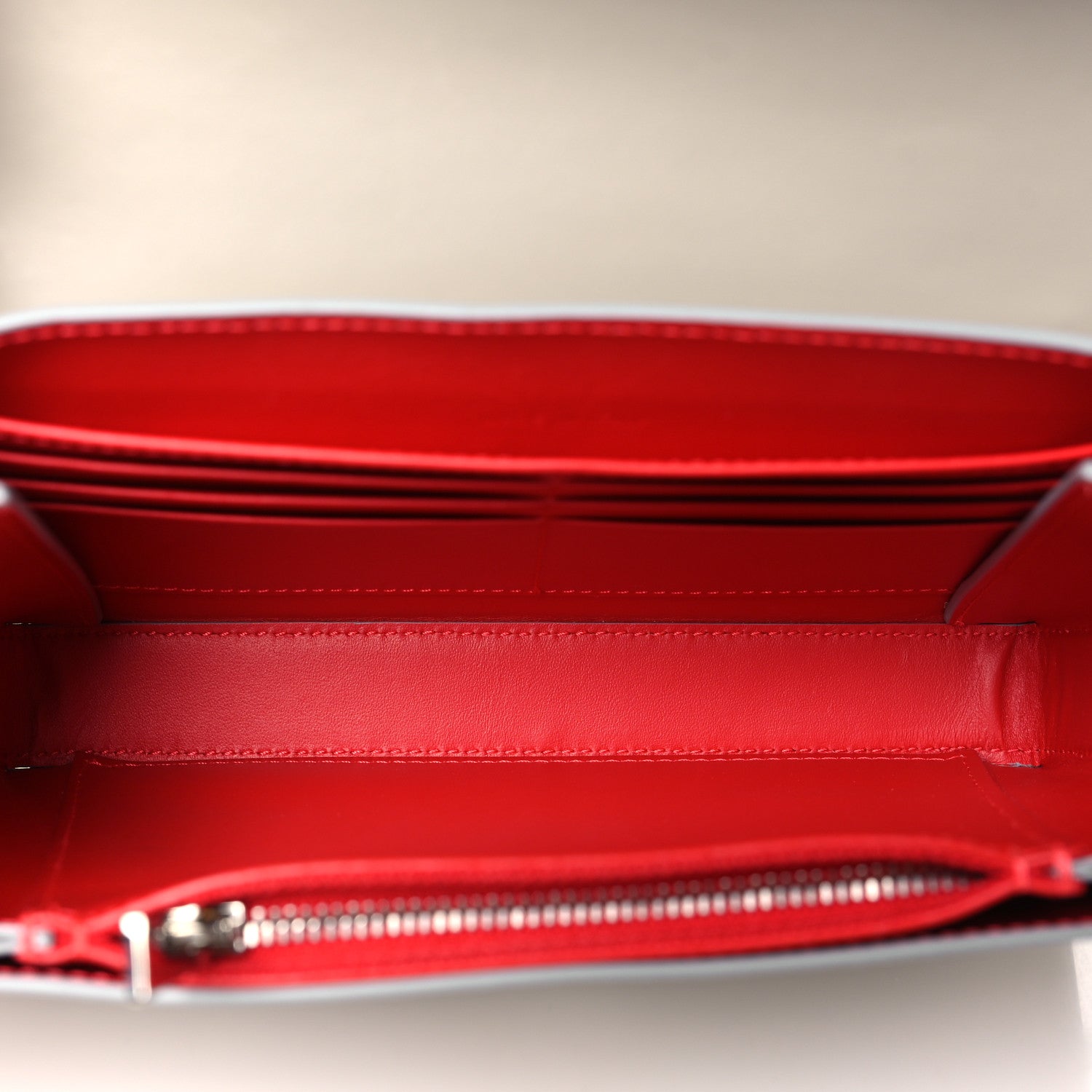 Christian Louboutin Calfskin Explorafunk Wallet On Strap Goose 5 of 9