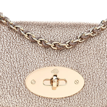 Mulberry Metallic Goatskin Mini Lily Mushroom 7 of 9