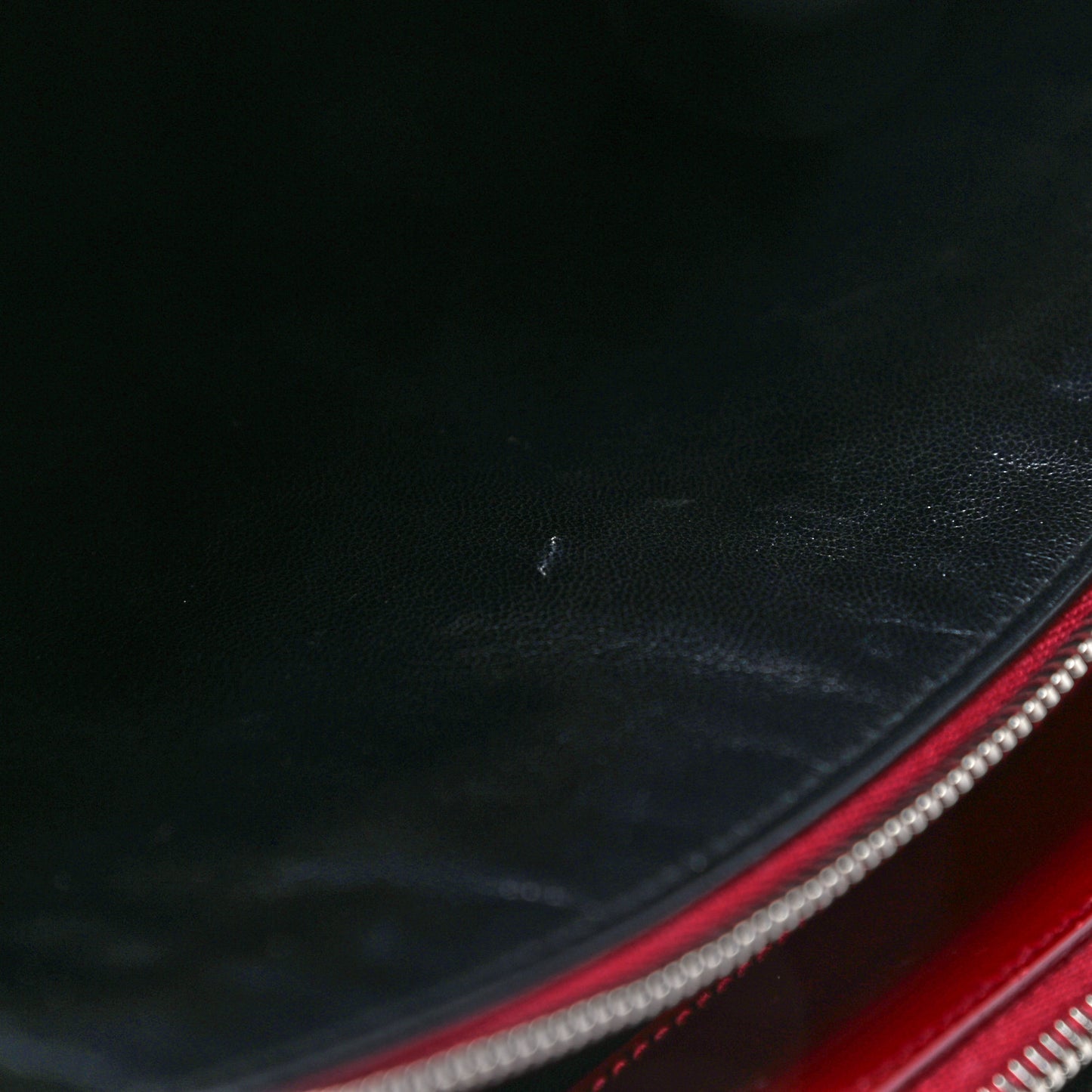 Spazzolato Large Double Zip Tote Rubino