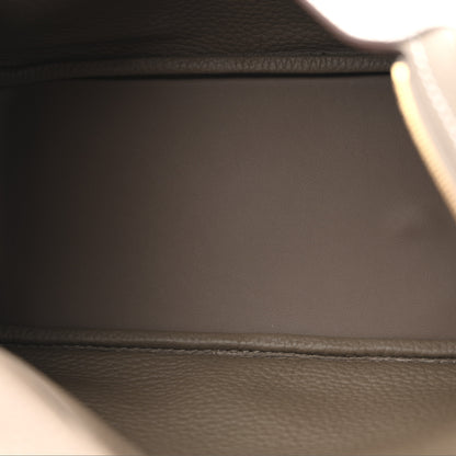 Hermes Taurillon Clemence Lindy 26 Etoupe 5 of 10