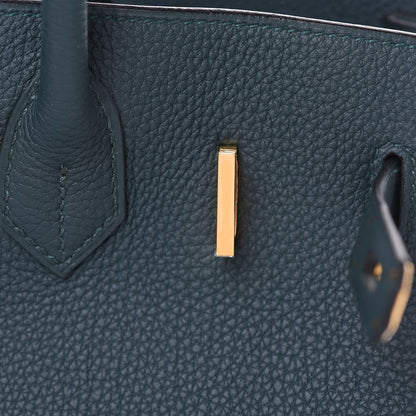Hermes Togo Birkin 30 Vert Cypress 17 of 30