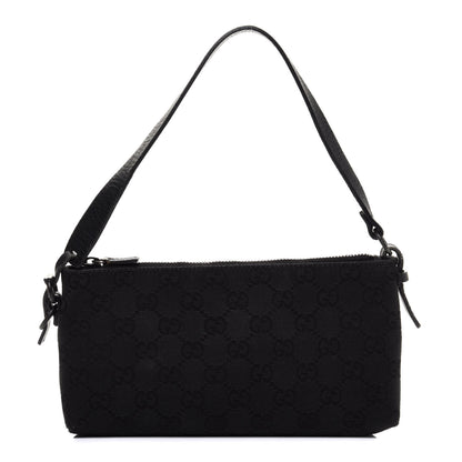 Gucci Monogram Pochette Black 1 of 20