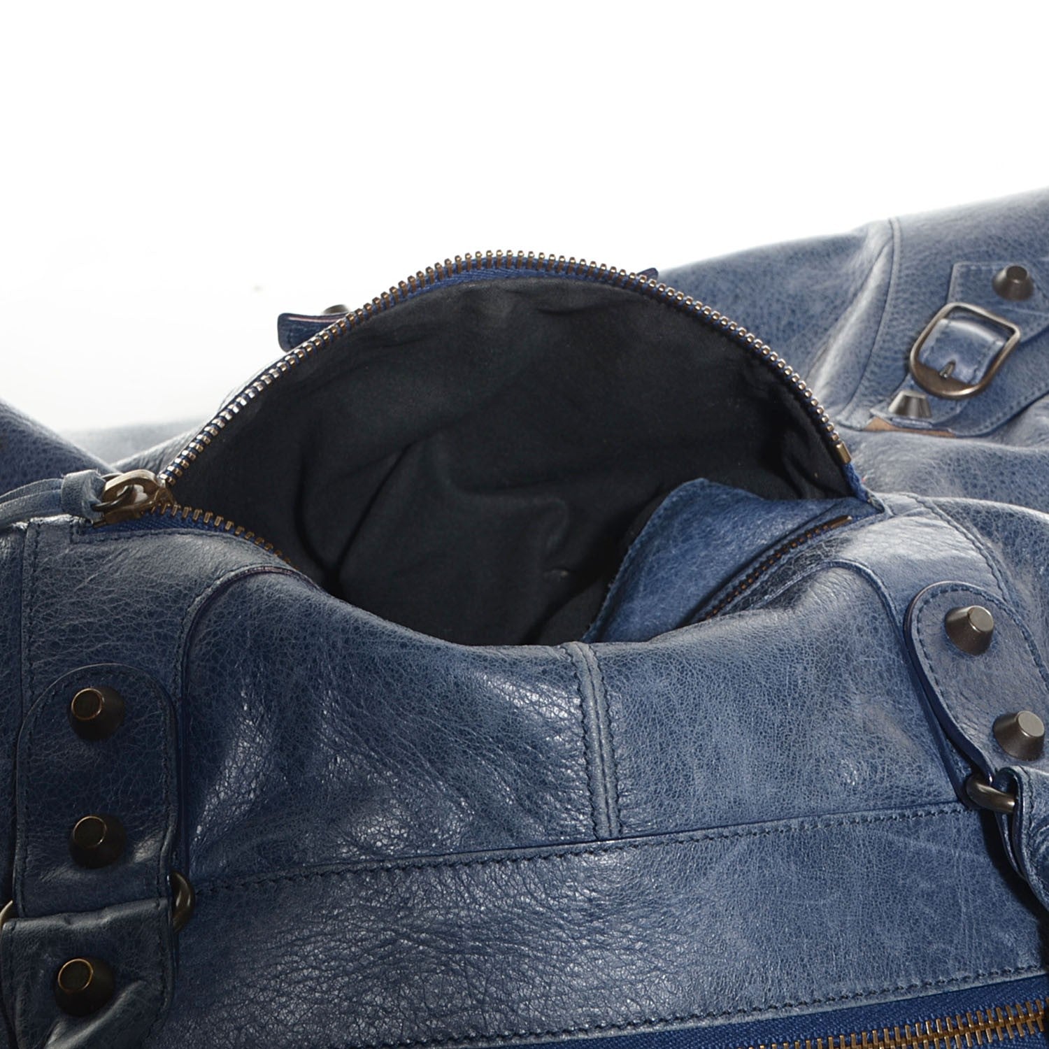 Balenciaga Agneau Classic Hardware Work Bleu Roi 11 of 11
