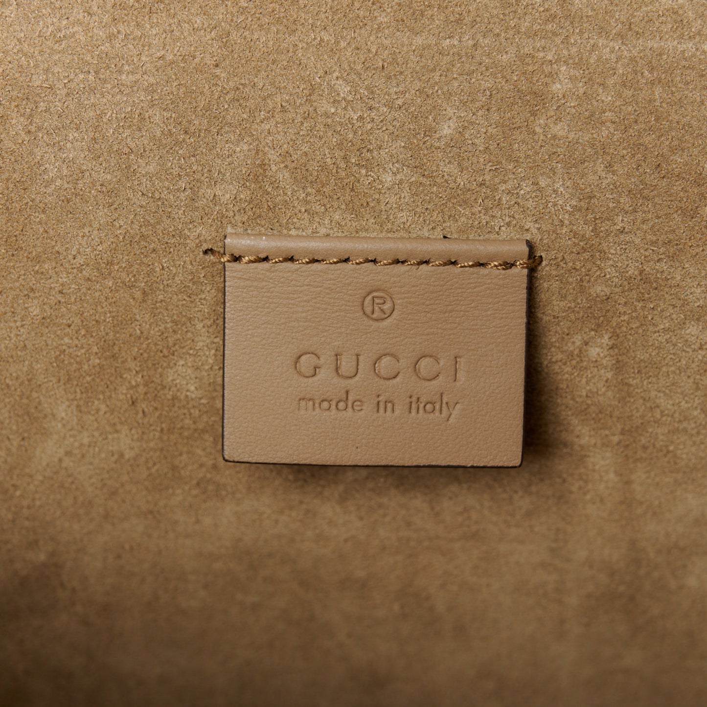 GG Supreme Monogram Small Dionysus Shoulder Bag Taupe