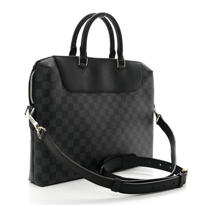 Louis Vuitton Damier Graphite Porte-Documents Jour 3 of 9