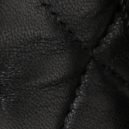 Chanel Lambskin Quilted Medium Double Flap So Black 12 of 13