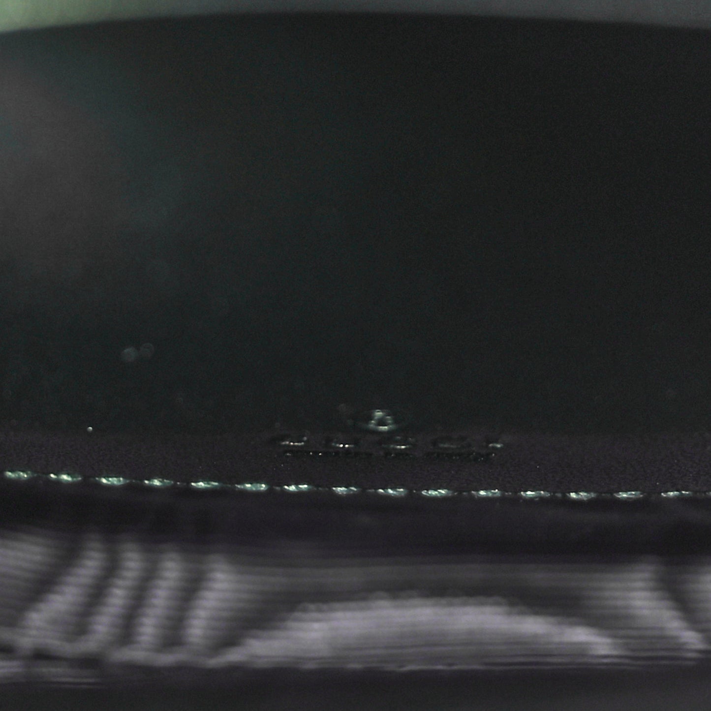 Nylon Calfskin Enamel GG Matelasse Mini Top Slip Handle Crossbody Bag Black