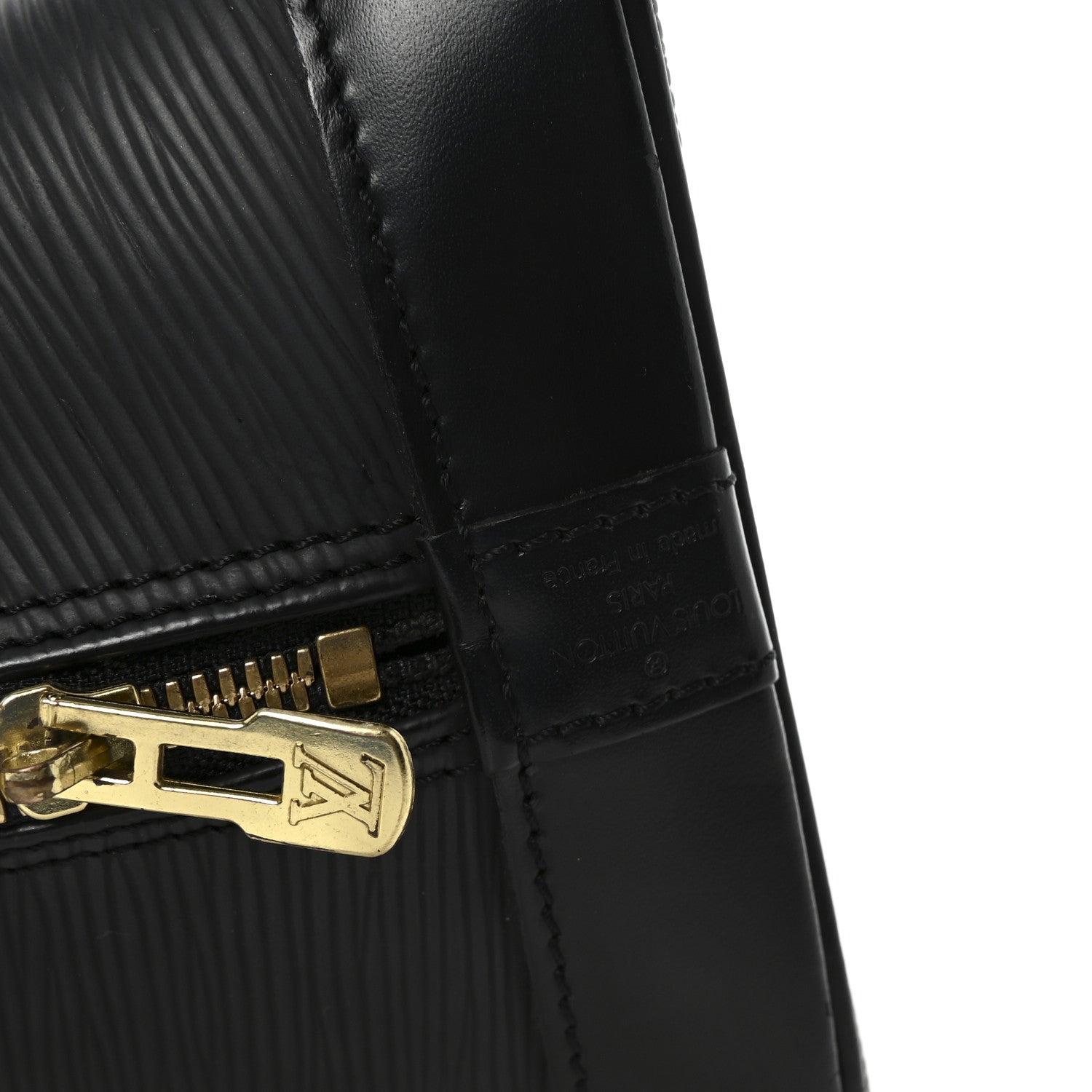 Louis Vuitton Epi Alma PM Black 6 of 9