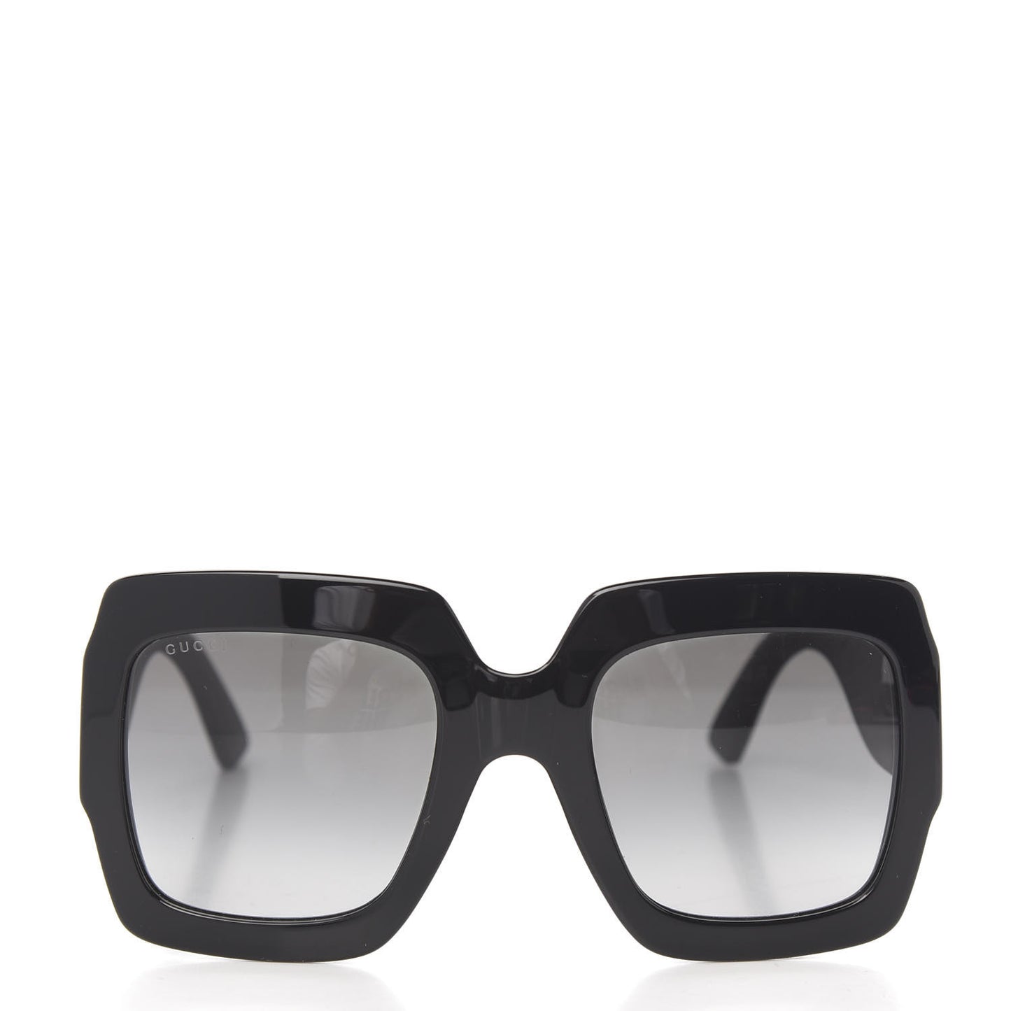 Square Frame Glitter GG0102S Sunglasses Black