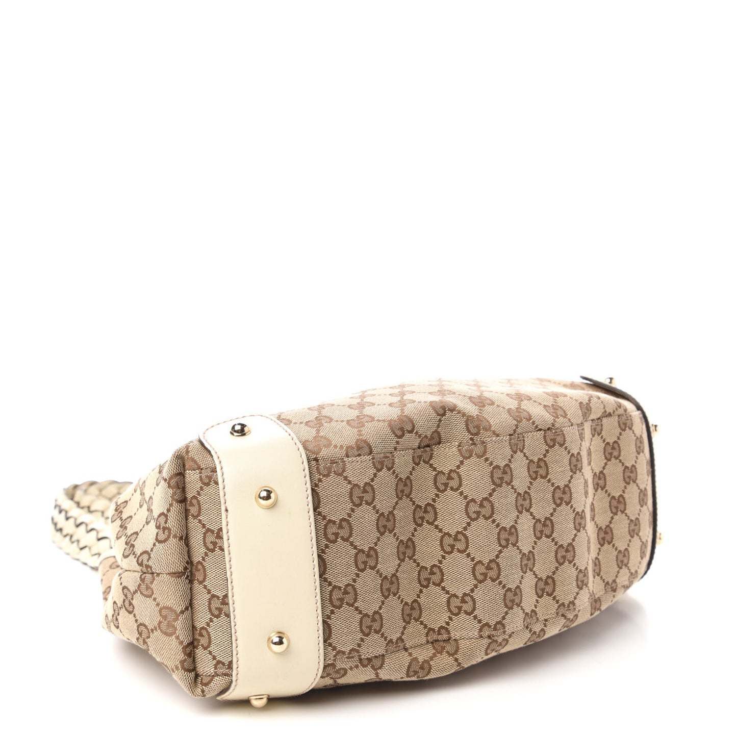 Monogram Small Pelham Shoulder Bag Off White