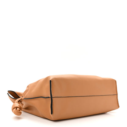 Loewe Nappa Calfskin Medium Flamenco Knot Clutch Warm Desert 11 of 31